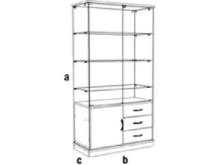 Vitrina GVVEO90M AB BL LS